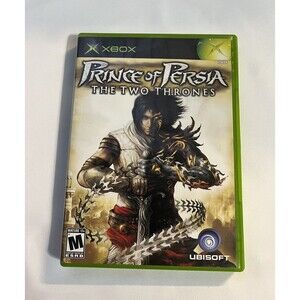 Prince of Persia: The Two Thrones Microsoft Xbox 2005 Complete with Manual